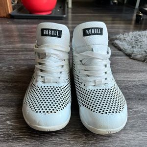 Nobull leather mid trainer